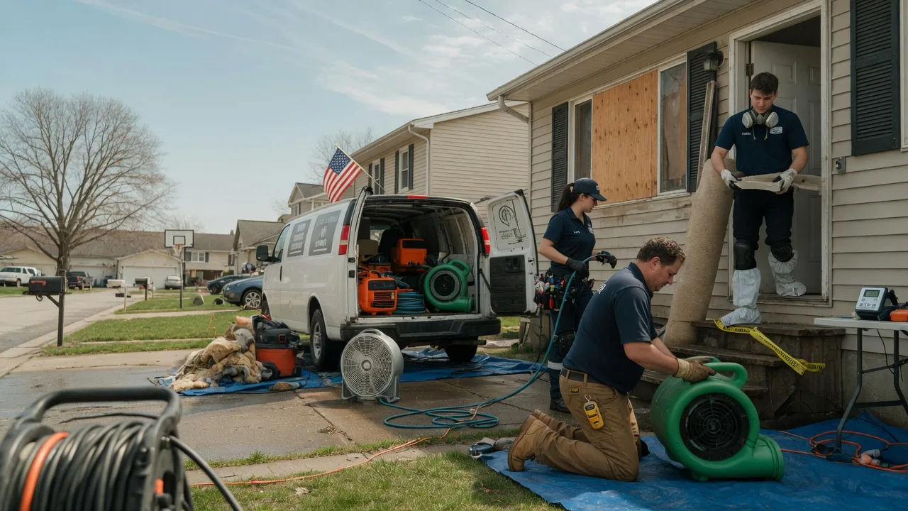 Water Damage Restoration in Cedar Point, KS near me